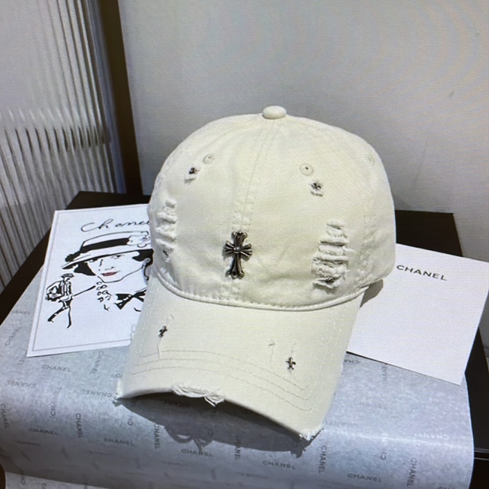 Chrome hearts white Baseball cap - Picture 2 of 7
